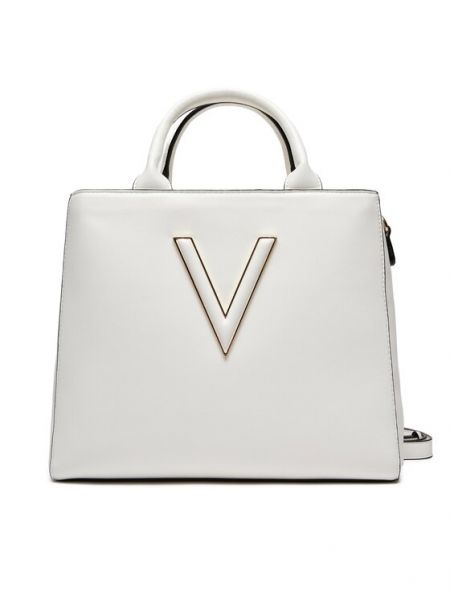 Τσάντα shopper Valentino λευκό