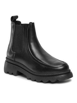 Členkové topánky Tamaris čierna