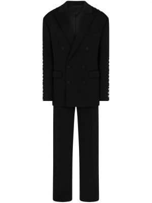 Uzvalks ar apdruku Dsquared2 melns