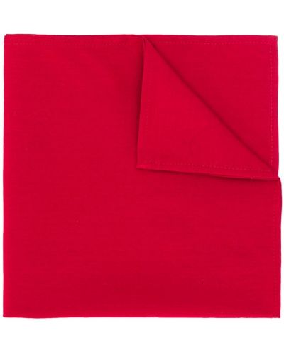 Krawat z kieszeniami Brunello Cucinelli czerwony