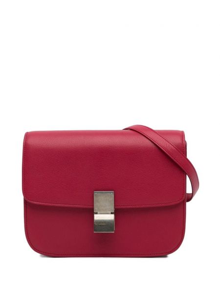 Klasična torbica za čez ramo Céline Pre-owned rdeča
