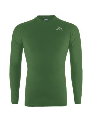 Базовая футболка Kappa зеленая