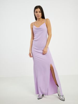 Dlouhé šaty Only fialové