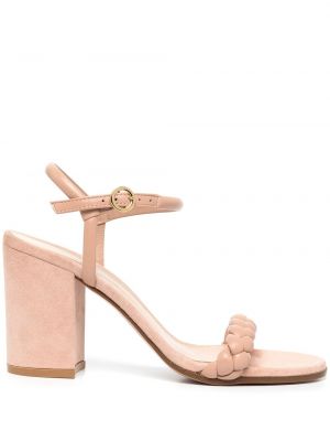 Sandaler med reim Gianvito Rossi rosa