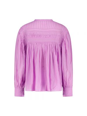 Bluse mit ballonärmeln Isabel Marant pink