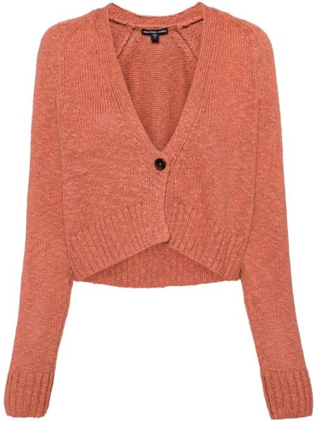 Kort sweater James Perse brun