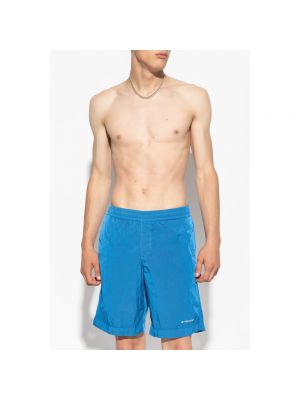Pantalones cortos con bordado Givenchy azul
