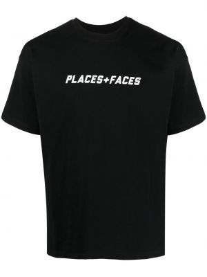 T-shirt Places+faces svart