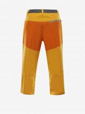 Nohavice Alpine Pro žltá