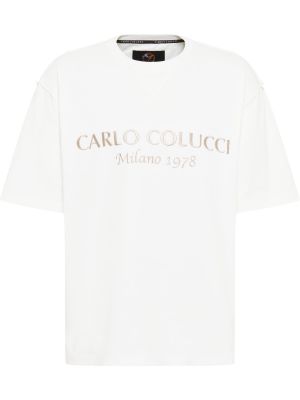 Тениска Carlo Colucci бяло