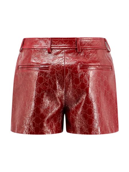 Pantalones cortos Gucci rojo