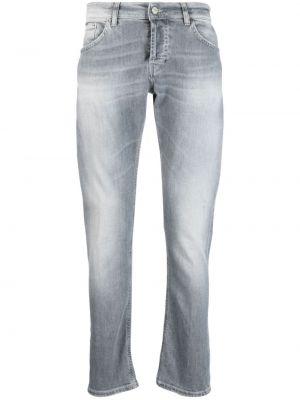 Slim fit skinny fit-jeans Dondup grå