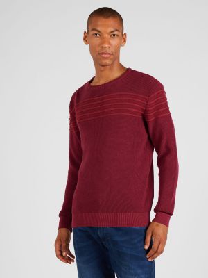 Пуловер About You червено
