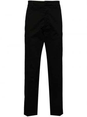 Egyenes szárú nadrág Moncler fekete