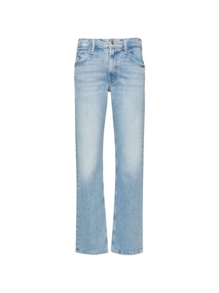 Slim fit distressed skinny jeans Mother blau