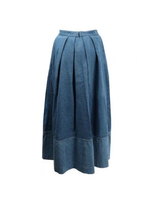 Długa spódnica Chloe niebieska