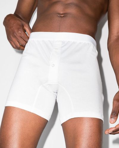 Pantalones cortos deportivos Sunspel blanco