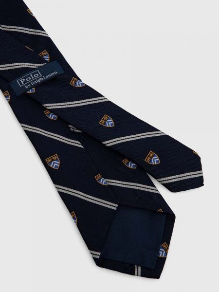Шелковый галстук Polo Ralph Lauren синий