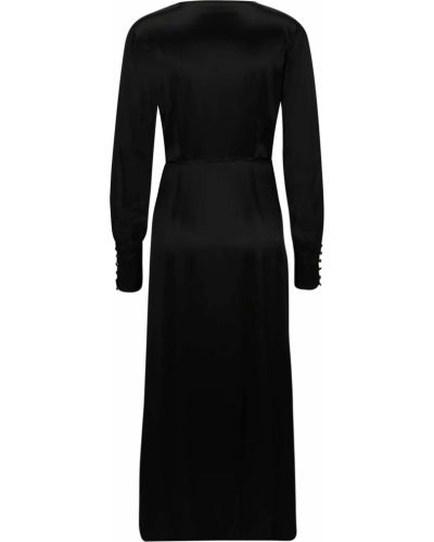 Midi suknele Selected Femme Tall juoda