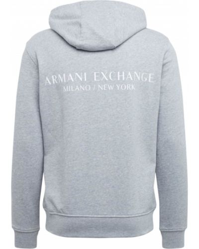 Hoodie Armani Exchange grigio