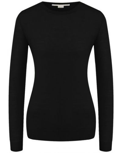 Шерстяной пуловер Stella Mccartney, черный