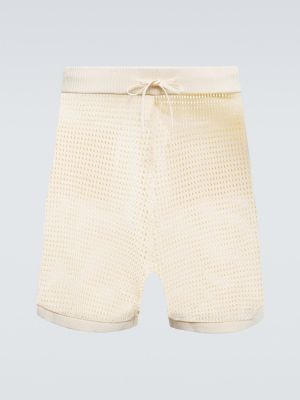 Bermuda kratke hlače Nanushka bela