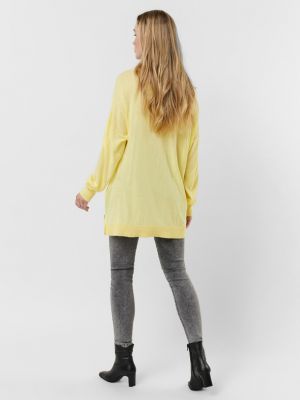 Sweter Vero Moda żółty