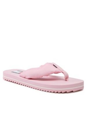 Tongs Tommy Jeans rose