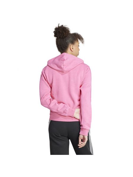 Толстовка на молнии Adidas розовая