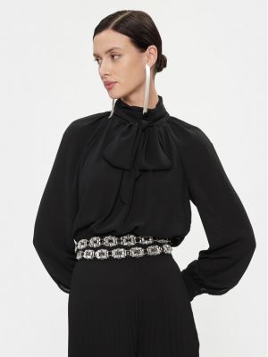 Блуза Elisabetta Franchi черно