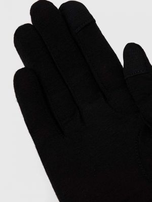 Rękawiczki z wełny merino Smartwool czarne