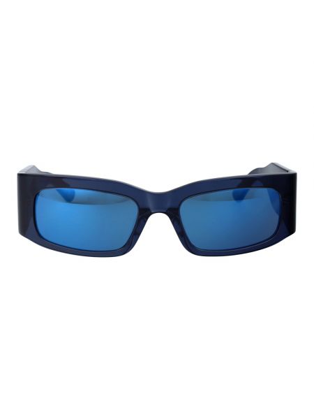Okulary przeciwsłoneczne Balenciaga niebieskie
