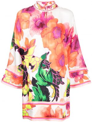 Koktel haljina s cvjetnim printom s printom Camilla