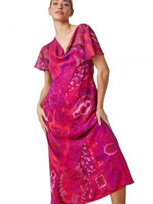 Платье с принтом с узором пейсли D.u.s.k фиолетовое