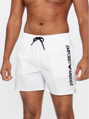 Hlače Emporio Armani Underwear bela