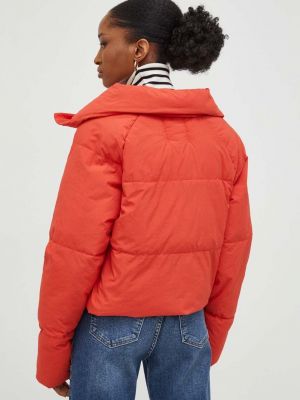 Oversized téli kabát Answear Lab narancsszínű