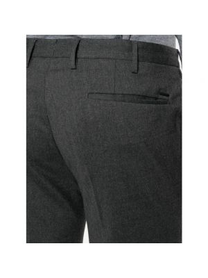 Pantalones de lana Incotex gris