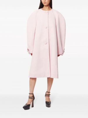 Kabát Nina Ricci růžový