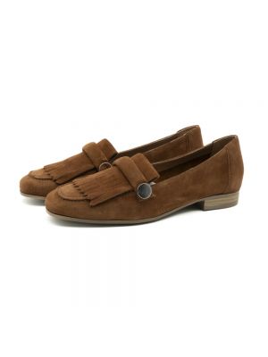Loafers con flecos Carmens marrón