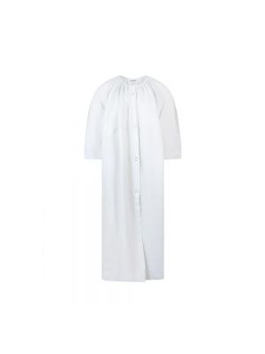 Sukienka długa Jil Sander - biały