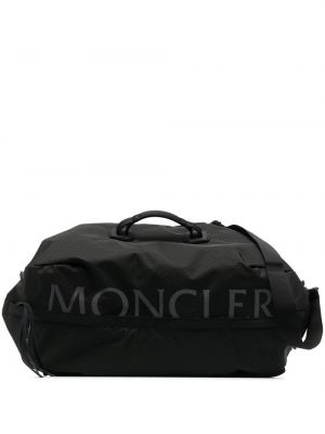 Rucksack mit print Moncler schwarz