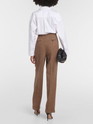 Pantaloni dritti baggy in tweed Polo Ralph Lauren