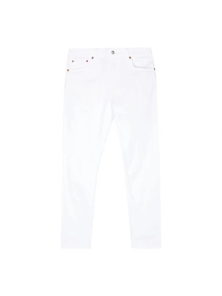 Białe jeansy skinny Haikure