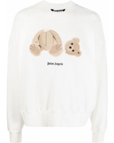 Sweatshirt Palm Angels hvid