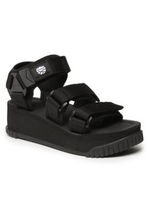 Sandály na platformě Shaka černé