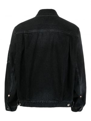 Džínová bunda Sacai černá