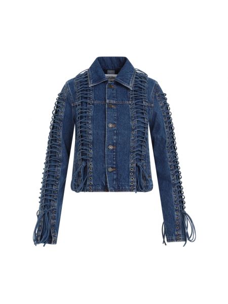 Niebieska kurtka jeansowa Jean Paul Gaultier
