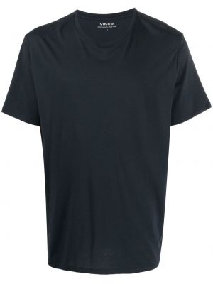 Jersey t-shirt aus baumwoll Vince blau