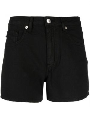 Pantalones cortos de cintura alta Love Moschino negro