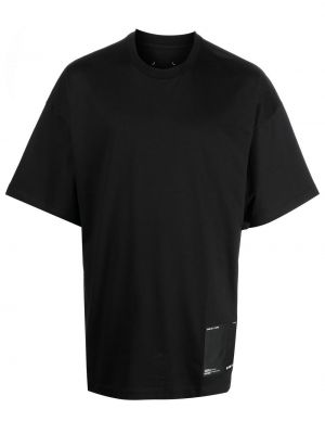 Kokvilnas t-krekls Oamc melns